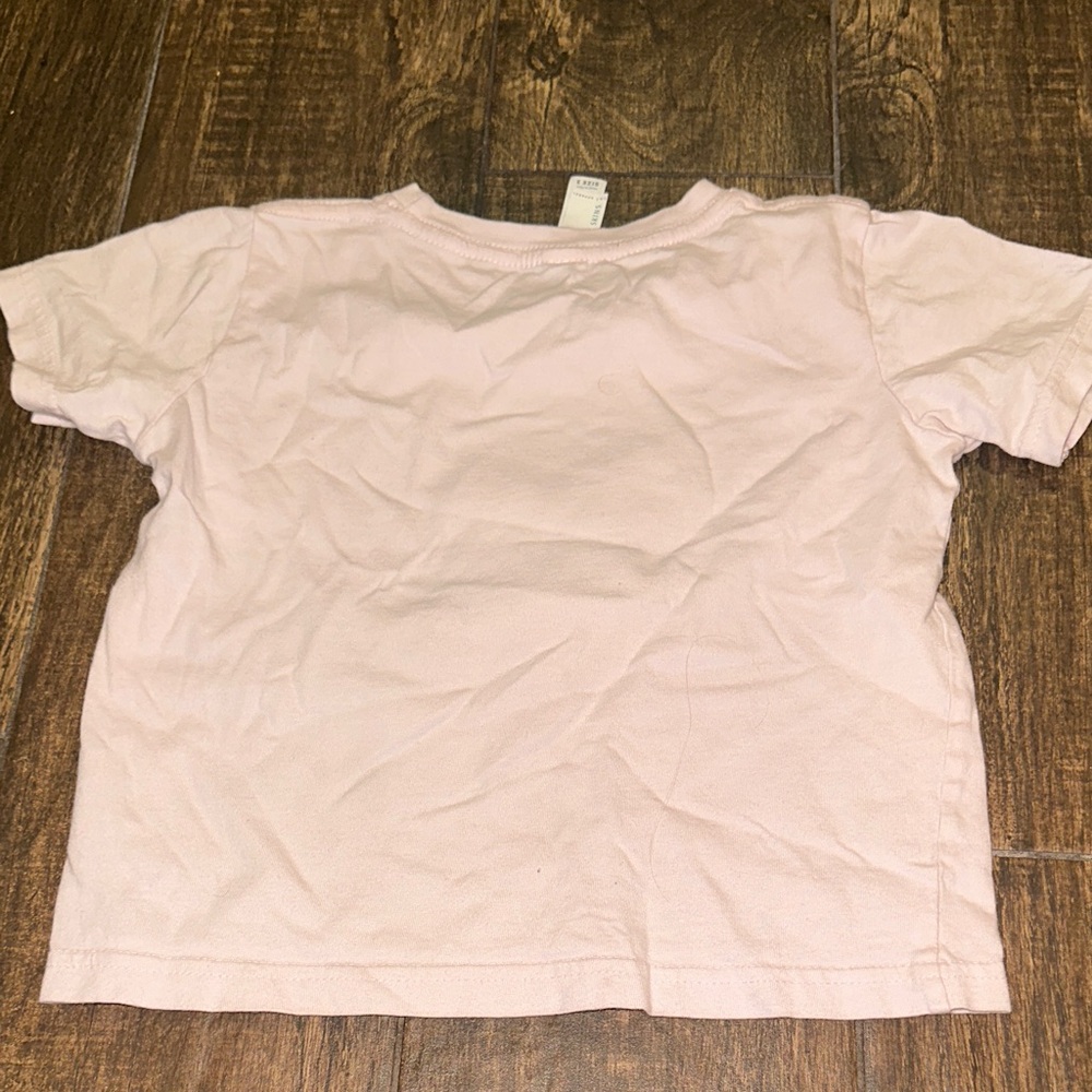 Baseball Sister Toddler Shirt 3T Pink Graphic Tee Sports Kids Top - Picture 3 of 3